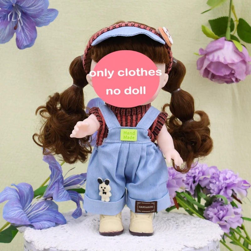 Dolls Toys Girl Doll Big Head Cute Baby Festival Gift Reborn Kids Dolls For Girls 25cm