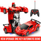 Electric RC Car 2 In 1 Transformation Robots Sports Vehicle