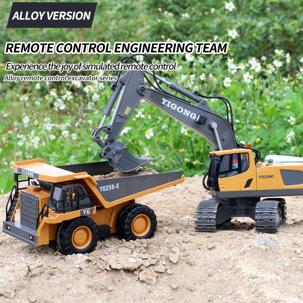 RC Remote Control Toys Radio Control Excavator Dump Truck