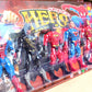 Spider-Man Batman Superman Iron Man Model set