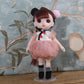 16cm BJD Doll Full Set 13 Moveable Joint Dolls Cartoon Dress Bjd Toy