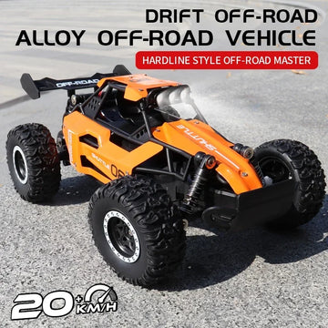 New RC Car 1:16 2.4Gh 20KM/H Model With LED Lights 2WD Off-road Remote Control
