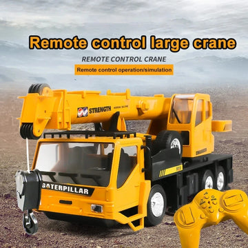 Construction Engineering CRANE Model Remote Control Alloy Transporter