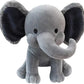 25cm Gray Elephant Kawaii Soft Sleeping Stuffed Plushie