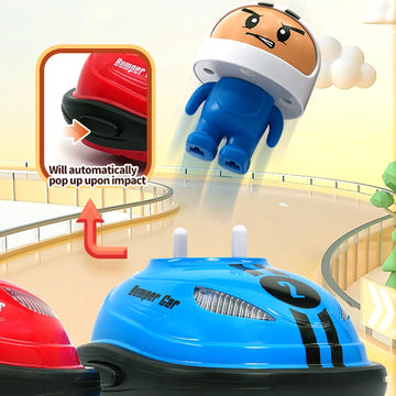 Car Pop-up Doll Crash Bounce Ejection Light Children's Remote Control Toys