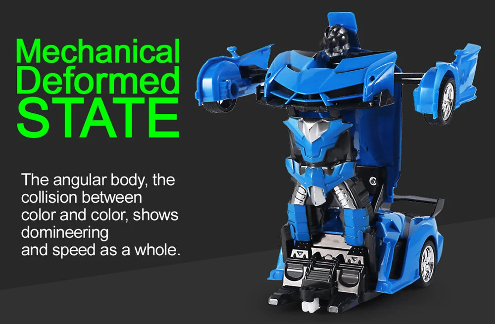 Electric RC Car 2 In 1 Transformation Robots Sports Vehicle