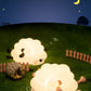 LED Night Lights Cute Sheep Panda Rabbit Silicone Lamp USB Rechargeable Timing Bedside Decor Kids Baby nightlight Birthday Gift