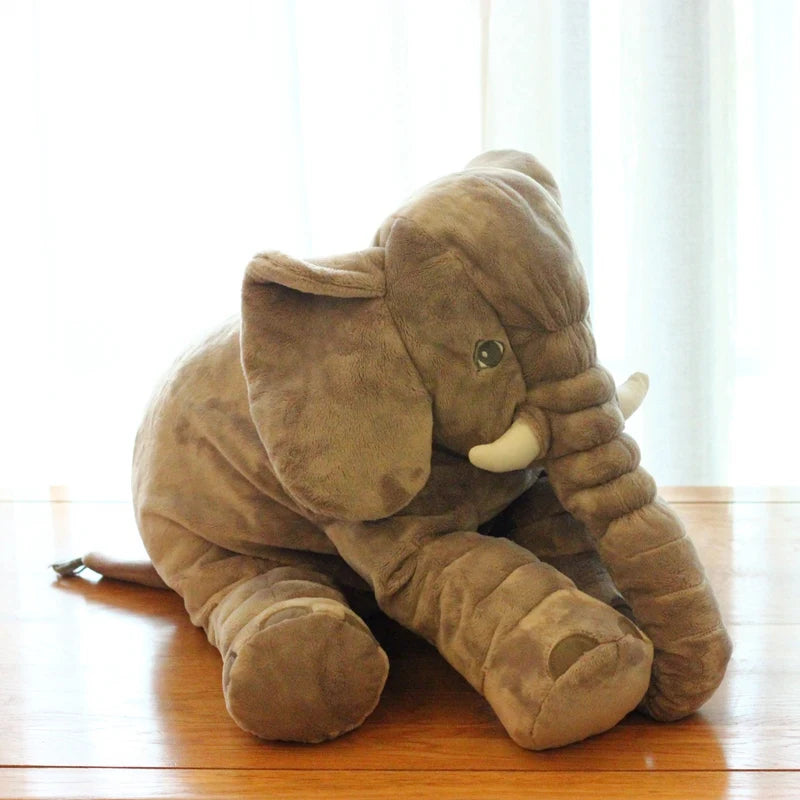 40/60cm Cartoon Plush Elephant Toy Kids