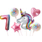 Unicorn Plate Napkin Cups Unicorn Party Supplies Balloons Kids Birthday Party Decoration Baby Shower Girl Kid Birthday Supplies