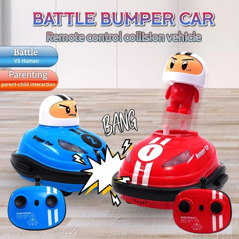 Car Pop-up Doll Crash Bounce Ejection Light Children's Remote Control Toys
