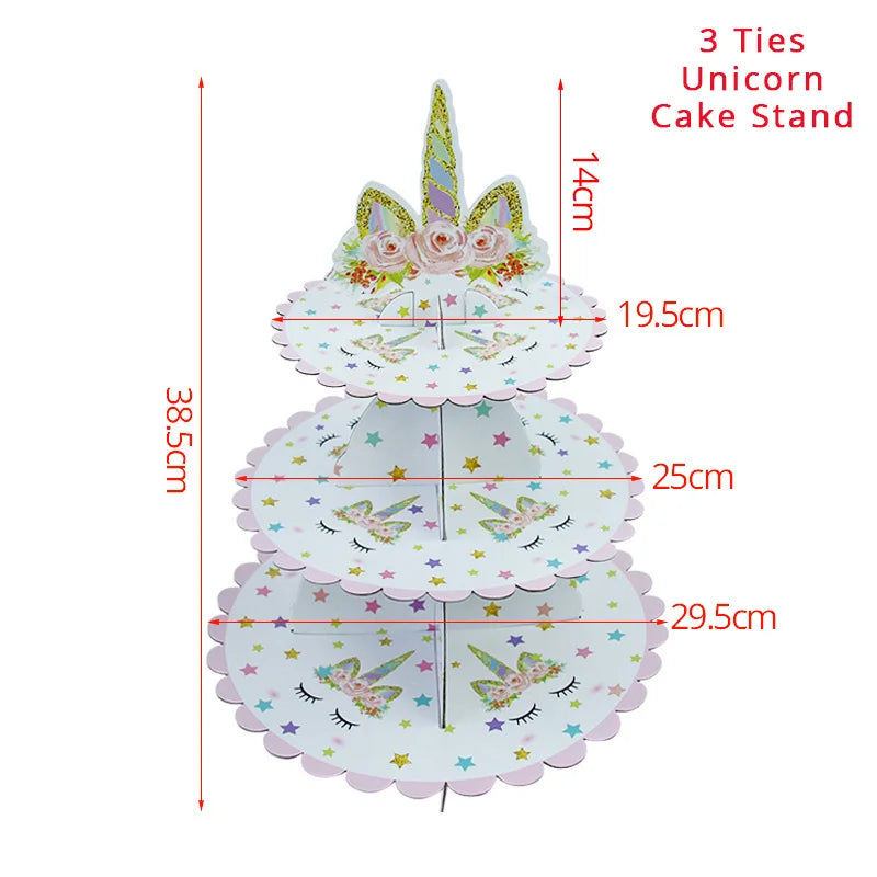 Unicorn Plate Napkin Cups Unicorn Party Supplies Balloons Kids Birthday Party Decoration Baby Shower Girl Kid Birthday Supplies
