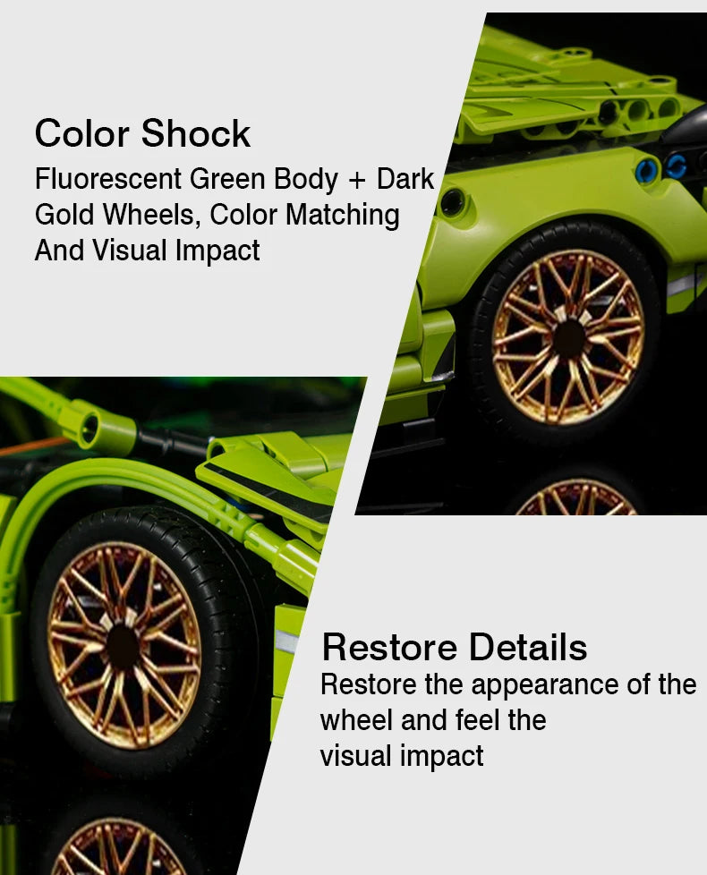 Remote Control Electric RC Car Version Optional Construction Toys