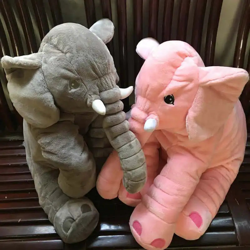 40/60cm Cartoon Plush Elephant Toy Kids