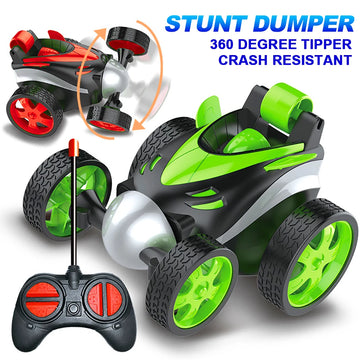 Remote Control Car - Rc Stunt Car, 360 Degree Rotation Racing Car, Flip and Roll