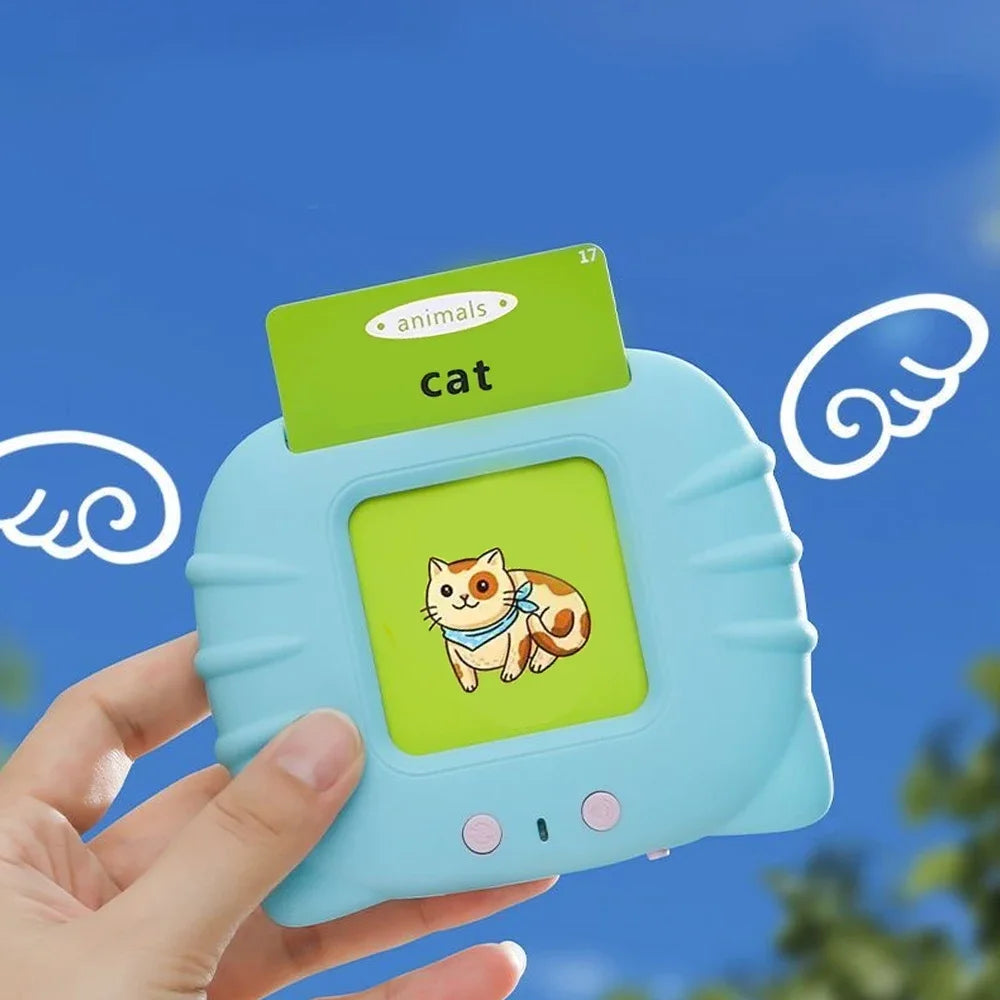 Early Education Flash Card, Talking Flashcards for Kids Preschool English