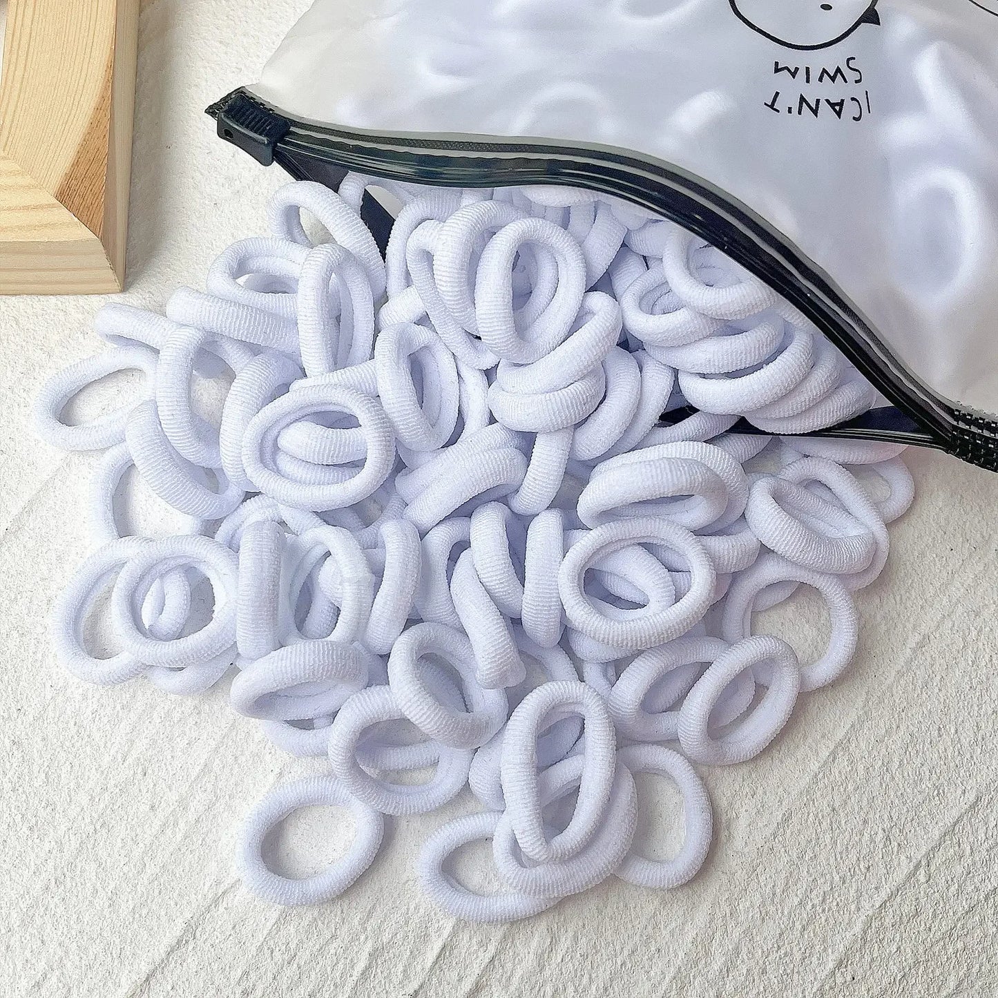 20/50/100Pc Elastic Hair Bands Girls Hair Accessories Mini Colorful Nylon Headband Kids Ponytail Holder Scrunchie Ornaments Gift