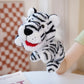 Stuffed Plush Animals Toys Hand Finger Story Puppet Lion Elephant Bunny Monkey