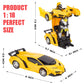 Electric RC Car 2 In 1 Transformation Robots Sports Vehicle