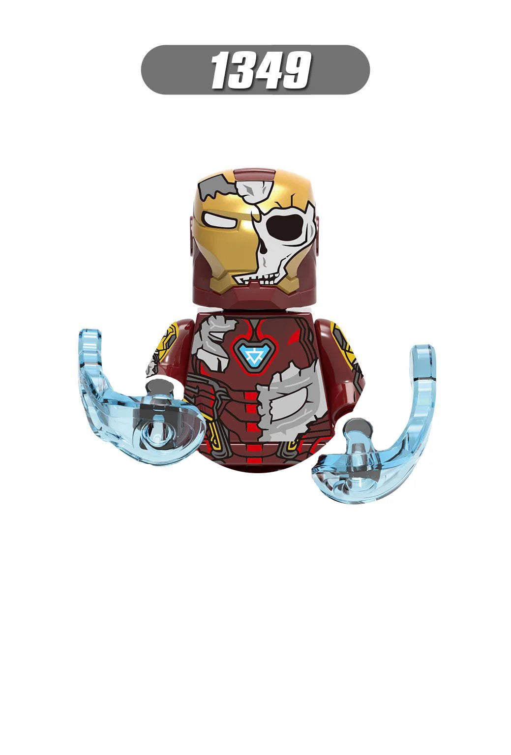 Marvel Iron Man, Spider-Man Building Blocks Mini Brick Toy