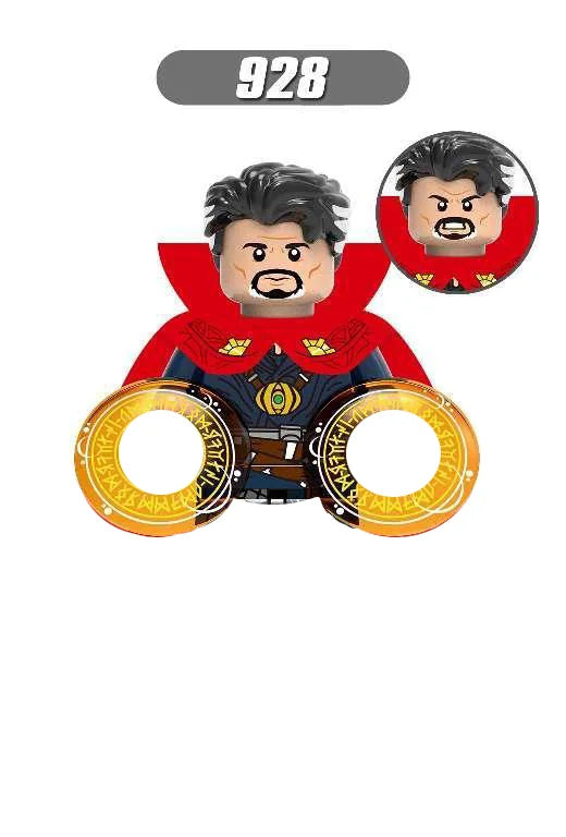 Marvel Iron Man, Spider-Man Building Blocks Mini Brick Toy