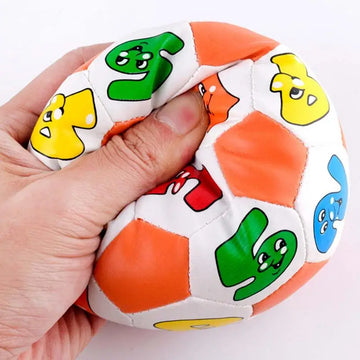 Toddler Number Learning Ball Toy Small Soccer Ball Stress Relief Sensory Toys Children