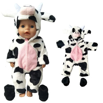 38cm Doll Clothes Pants Elephant Set for 17 Inch Doll Pajama Set Toys Wear