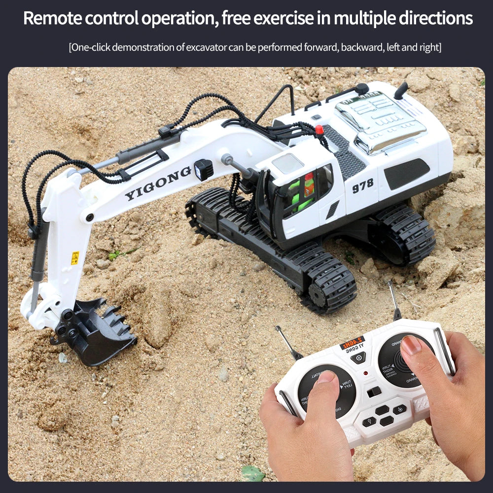 RC Remote Control Toys Radio Control Excavator Dump Truck