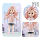 12 Inch 30cm 1/6 Girl Bjd Dolls with Clothes Skirt Hat Headdress Dress Up DIY Toys Dollhouse