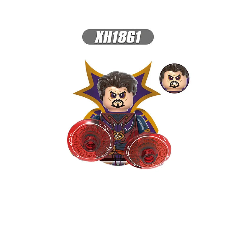 Marvel Iron Man, Spider-Man Building Blocks Mini Brick Toy