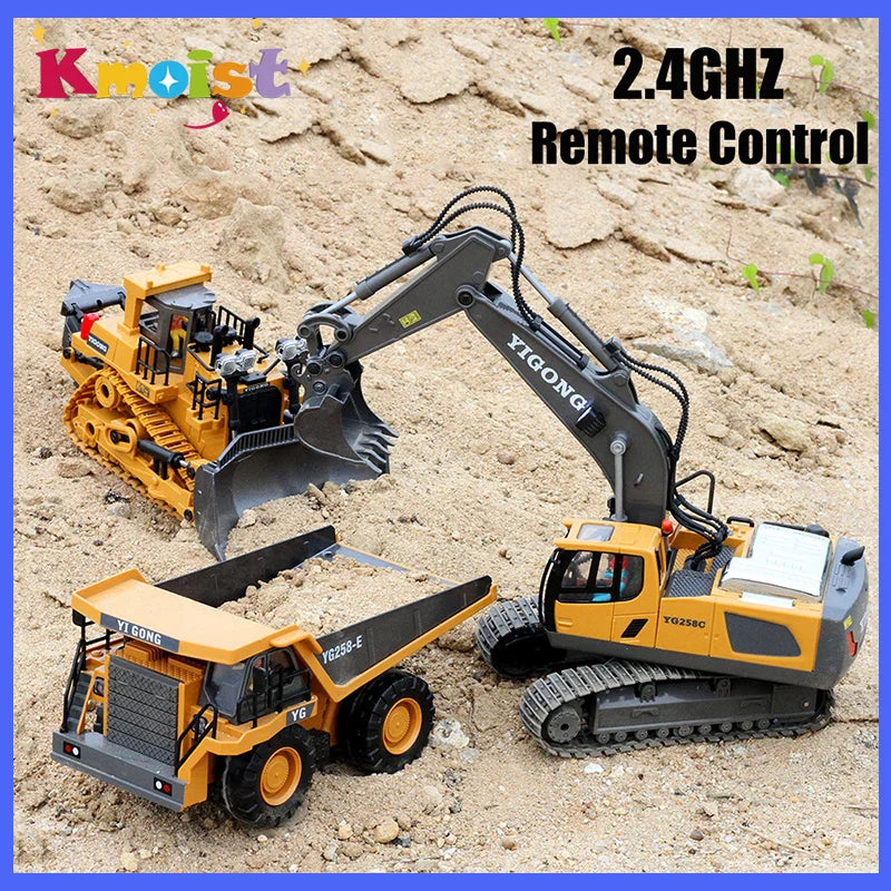 RC Remote Control Toys Radio Control Excavator Dump Truck