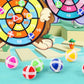 Child Montessori Toys for Kids 2 to 4 Years Old Cartoon Animal Dart Board Sticky Ball Family Interactive Educational Toys Baby