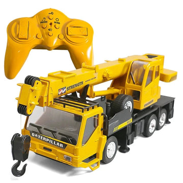 Construction Engineering CRANE Model Remote Control Alloy Transporter