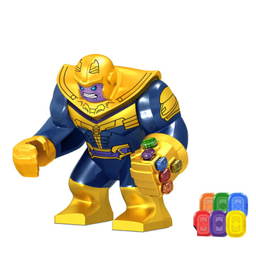 Avenger Superhero Building Block Thor Green Giant Wolverine Action Doll