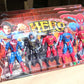 Spider-Man Batman Superman Iron Man Model set