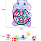 Child Montessori Toys for Kids 2 to 4 Years Old Cartoon Animal Dart Board Sticky Ball Family Interactive Educational Toys Baby
