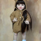 BZDOLL 55CM 22Inch Can Stand Reborn Baby Doll Soft Silicone Body Princess