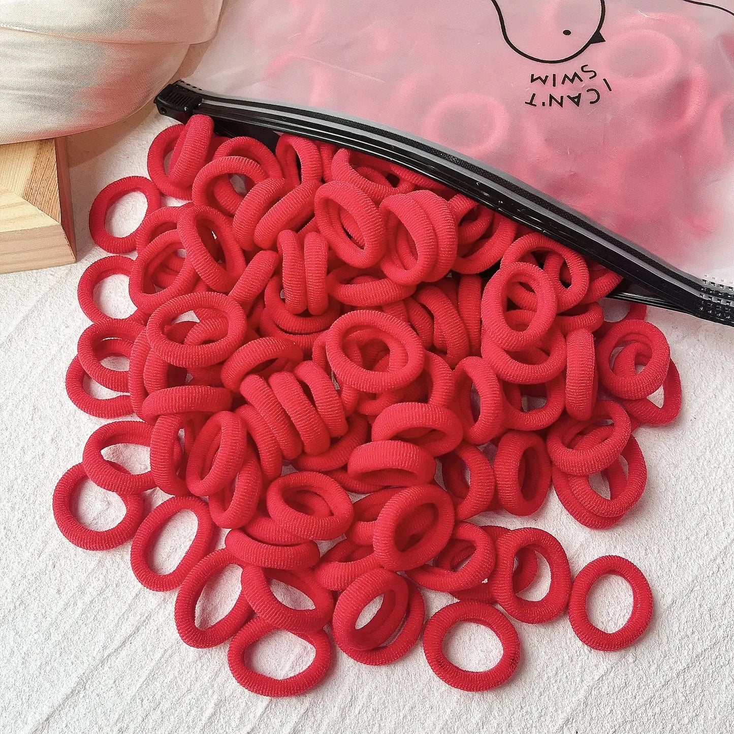 20/50/100Pc Elastic Hair Bands Girls Hair Accessories Mini Colorful Nylon Headband Kids Ponytail Holder Scrunchie Ornaments Gift