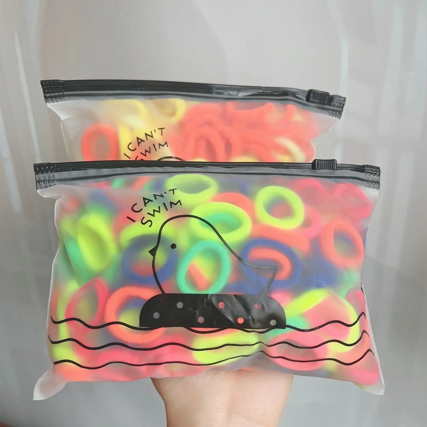 20/50/100Pc Elastic Hair Bands Girls Hair Accessories Mini Colorful Nylon Headband Kids Ponytail Holder Scrunchie Ornaments Gift