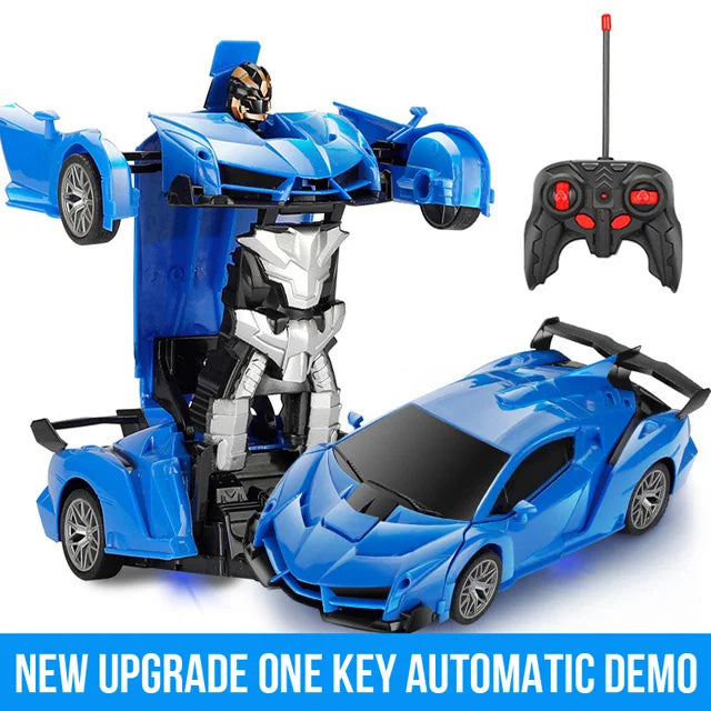 Electric RC Car 2 In 1 Transformation Robots Sports Vehicle