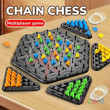 Triggle Rubber Board Game for Kids & Adults Wavelength Board Game