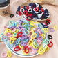 20/50/100Pc Elastic Hair Bands Girls Hair Accessories Mini Colorful Nylon Headband Kids Ponytail Holder Scrunchie Ornaments Gift
