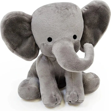 25cm Gray Elephant Kawaii Soft Sleeping Stuffed Plushie