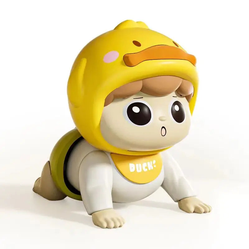 Baby Crawling Toys with Sound Electric Baby Doll Toy for Toddler