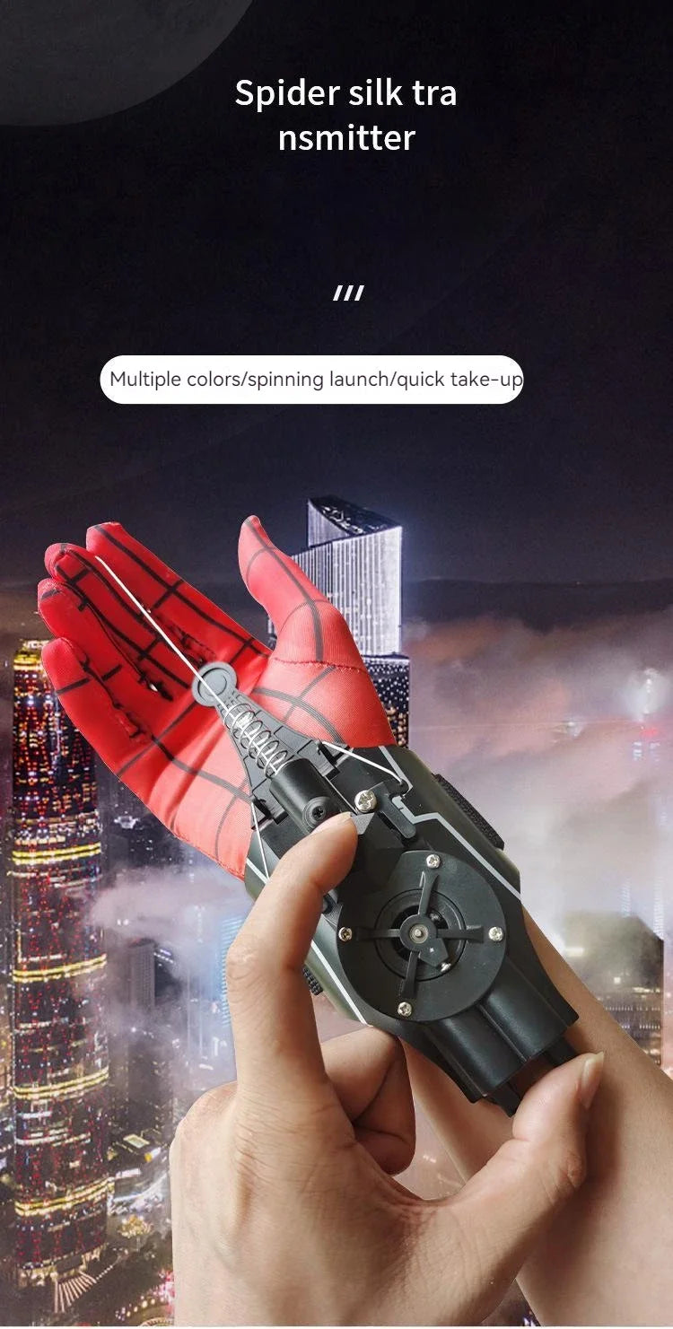 Spiderman Web Shooters Wrist Launcher Shooters Props Shooting Toys