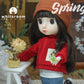 Dolls Toys Girl Doll Big Head Cute Baby Festival Gift Reborn Kids Dolls For Girls 25cm
