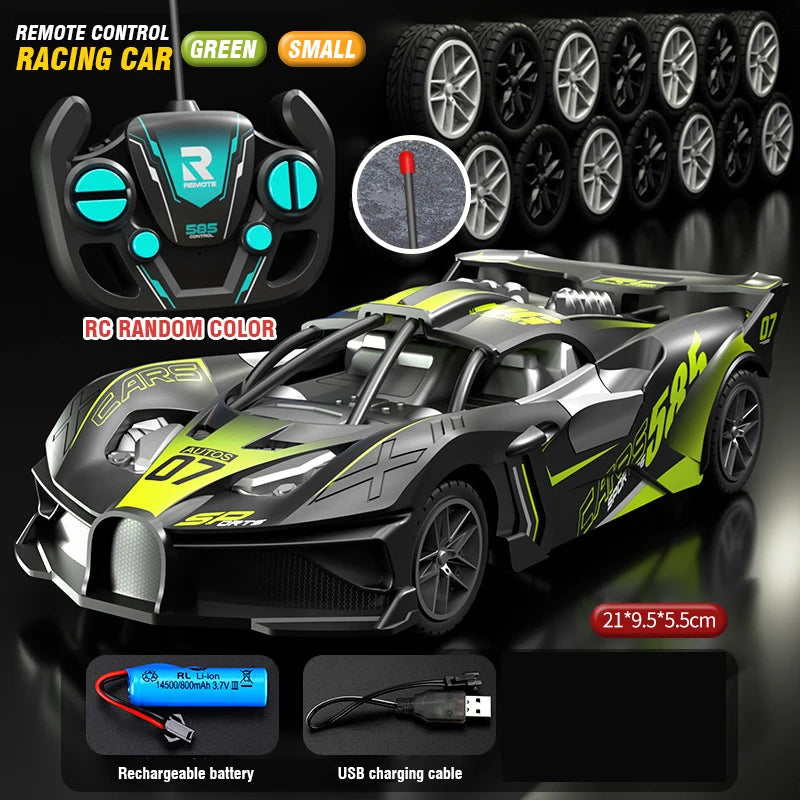 4Ch High-Speed Remote Control Car with Electric Sportscar Vehicle Model