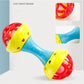 1pc random color Toddler Double-headed Hand Rattles Soothing Hand Grip Rattles Toys