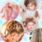 Children's Elastic Band Hair Clip Combination Set, Baby Hair Circle, Girl's Edge Clip Hair Accessory, Baby Princess Hair Rope.