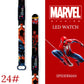 Spiderman Kid's Waterproof Children Digital Watch Boys LED Clock