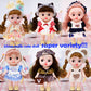 Dolls Toys Girl Doll Big Head Cute Baby Festival Gift Reborn Kids Dolls For Girls 25cm